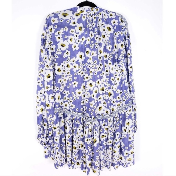 Free People Love letter silk drop waist dress - Picture 6 of 8